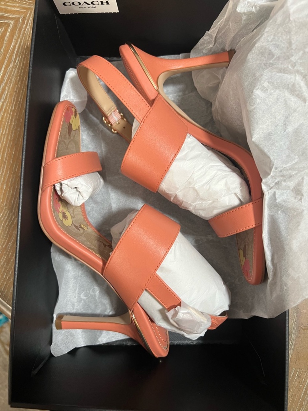 Coach Black Box with White Coach Carriage Logo - Picture 7 of 7